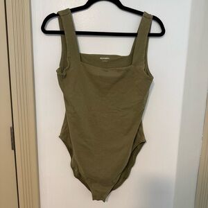 Old Navy Olive Green Bodysuit SIZE L